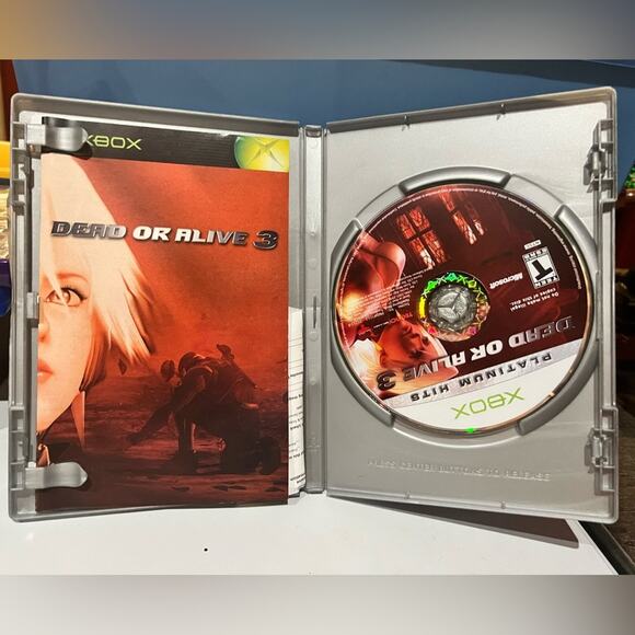 Xbox Dead or Alive 3 (Microsoft Xbox, Platinum Hits. 2001) - Picture 2 of 5